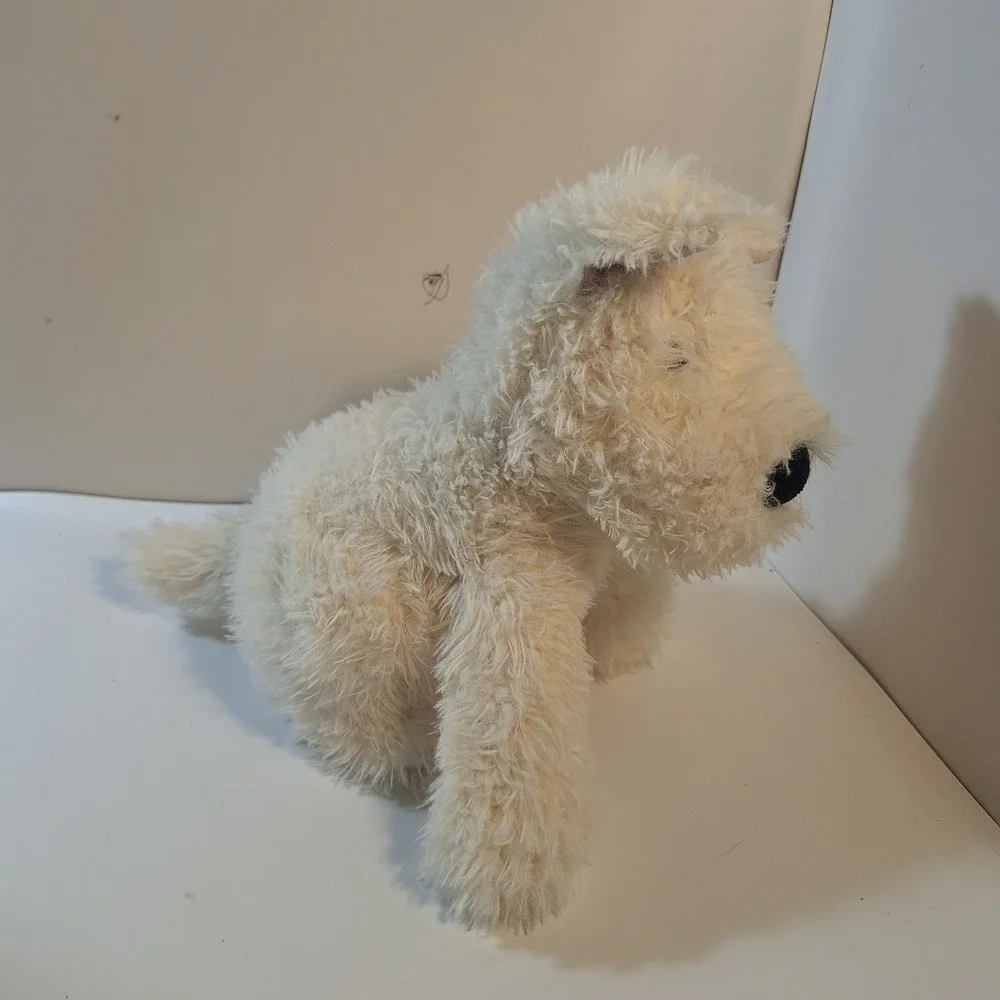 Jellycat Munro‎ Scotty Dog White Terrier Puppy Plush 11